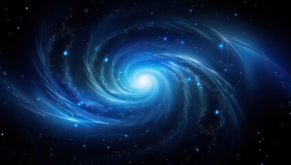Galactic Swirl: Cosmic Dust and Starlight
