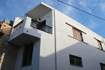 house in a village (margarites) in crete in greece 