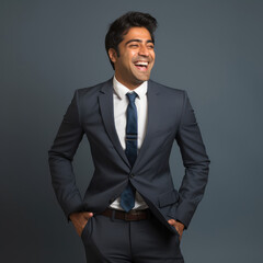 Global Business Insight: Indian Businessman Portrait for Corporate Diversity and International Marketing