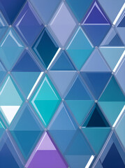 Fototapeta premium Crystal background flat vintage color palette: sharp