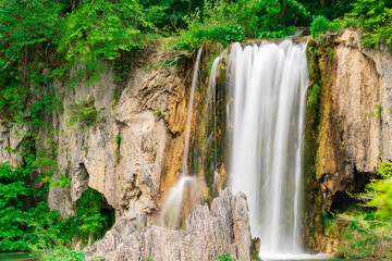 Experience the tranquil and enchanting beauty of Croatia's Krka National Park, featuring its...