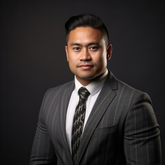 Navigating Global Markets: Pacific Islander Businessperson in International Commerce