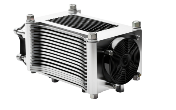 Cooling Excellence The Ultimate Transmission Upgrade on a White or Clear Surface PNG Transparent Background - Powered by Adobe