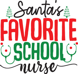 Santa's Favorite School Nurse
