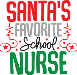 Santa's Favorite School Nurse