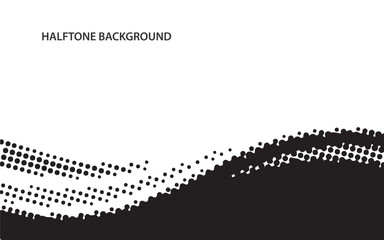 Abstract vector background. Halftone gradient gradation. Vibrant flowing texture