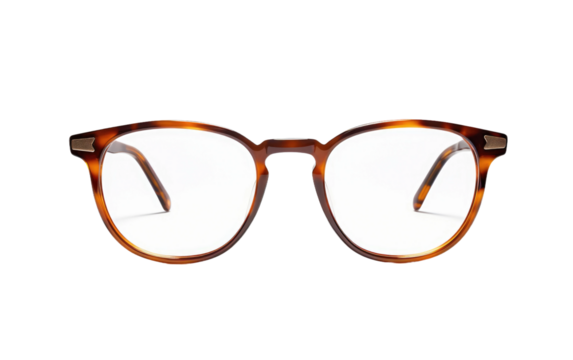 Elevate Style with VisionElite Eyewear on a White or Clear Surface PNG Transparent Background