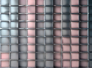 Steel background 3D shadows pastel tones detailed