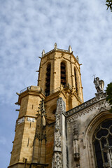 Fototapeta na wymiar Old historic church in France