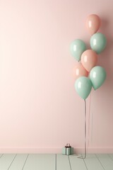 A minimalist yet stylish birthday background with a simple "Happy Birthday" message