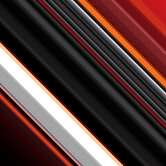 Fototapeta premium Colorful stripe abstract background. Motion effect. Colored fiber texture backdrop and banner. Multi color gradient pattern and textured wallpaper.