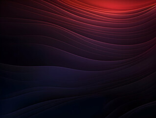 Abstract technology futuristic glowing curved line on dark blue background, Abstract flow gradient background, ai generated photo