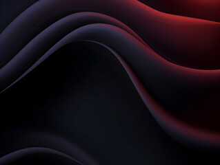 Fototapeta premium Abstract technology futuristic glowing curved line on dark blue background, Abstract flow gradient background, ai generated photo
