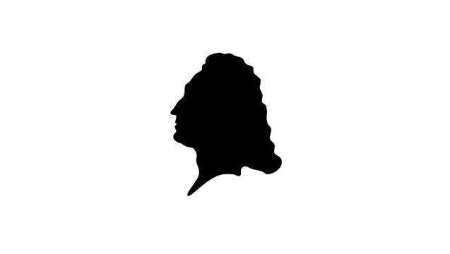 Jakob Bernoulli silhouette