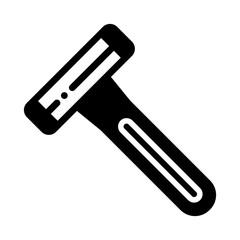 Razor icon. Safety razor icon