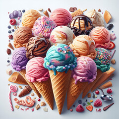 ice cream collection