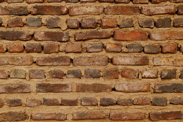 red brick wall
