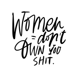 Gay quotes hand lettering illustration for your design