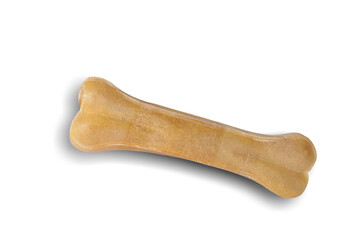 dog bone isolated on white background with clipping path. 