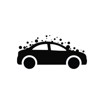 Car icon. Car washing icon isolated design. Car wash simple sign. Car wash icon similar design. vector illustration.