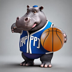 basketball player hipo, Generative AI
