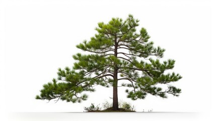 Obraz premium tree on white background.