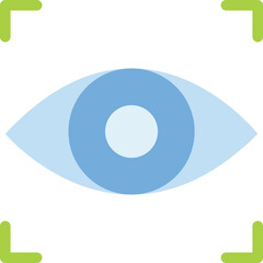 Eye Scanner Icon.