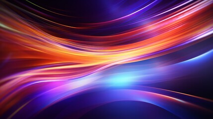 Obraz premium Abstract scenery with glossy gleaming shinning colors