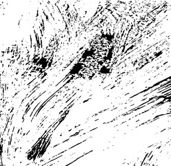 Vector brush sroke texture. Distressed uneven grunge background. Abstract distressed vector illustration. Overlay over any design to create interesting effect and depth. Black isolated on white. EPS10
