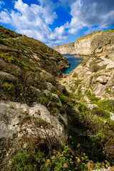 Malta cliff view