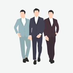 Businessman people team