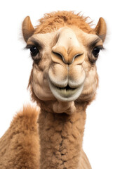 Fototapeta premium Camel Studio Shot Isolated on Clear White Background, Generative AI