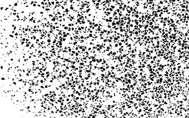 Abstract Texture. Black and white vector background.