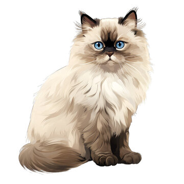 Himalayan cat png