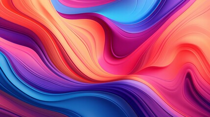 Obraz premium Liquid abstract colorful surface foundation