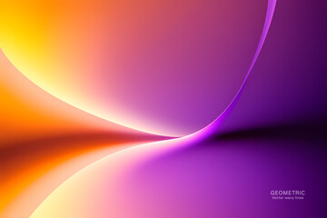 Minimal Abstarct Dynamic textured background design in 3D style with purple color. Vector illustration.