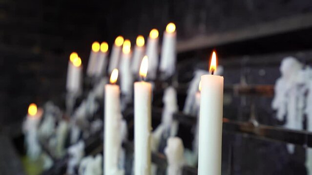 Kerzen, Kapelle, Kevelaer, Deutschland 