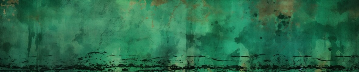 Obraz premium Green grungy ripped distressed background wallpaper