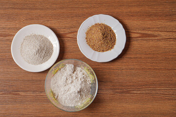 Step by step preparation of rye sourdough bread. Photo recipe