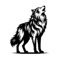 wolf vector illustration © Wandergus