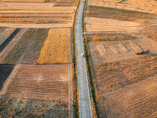 farmland, agriculture field, countryside, Kütahya