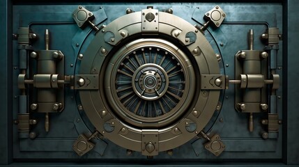 a metal object with a circular object on it