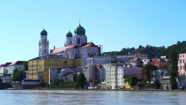 Blick über Passau, Bayern, Deutschland 