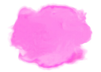 pink watercolor ink splash