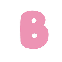 Alphabet letter B