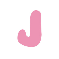 Alphabet letterJ