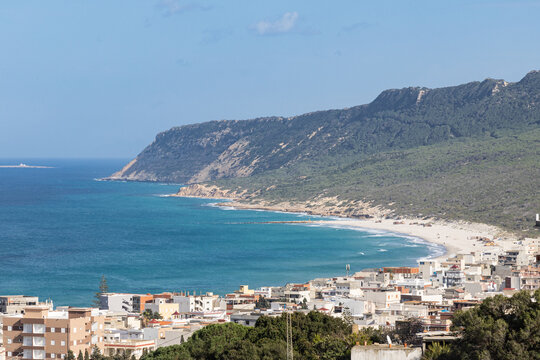 The town of Raf Raf on on the Mediterranean Sea.