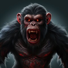 Malevolent Monkey: A Sinister Grin