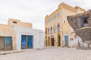 A courtyard in the city of Kairouan. © Emily_M_Wilson