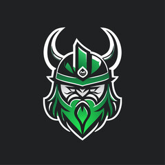 Viking logo desing gamer